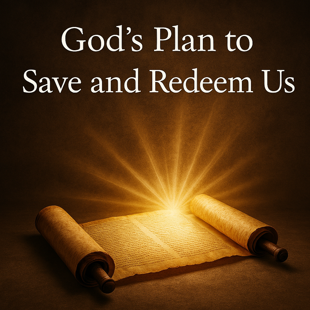 Open Scroll of God's Plan to Save and Redeem US