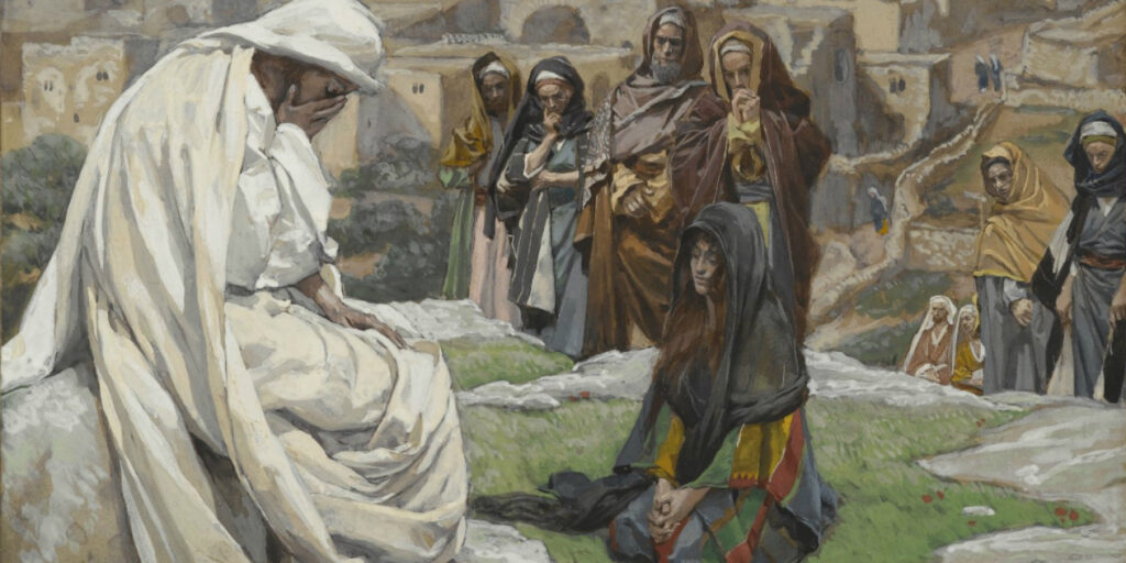 Who is Jesus: Jesus wept with Mary