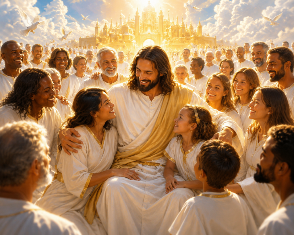 Hope Beyond this life-Jesus in heaven and all his people